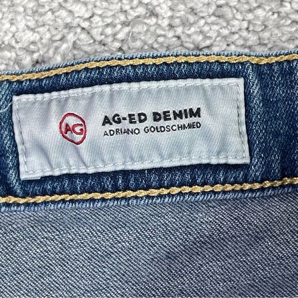 Ag Adriano Goldschmied Farrah Jeans Women’s 26 Blue Skinny Ankle High Rise Denim - Picture 5 of 13